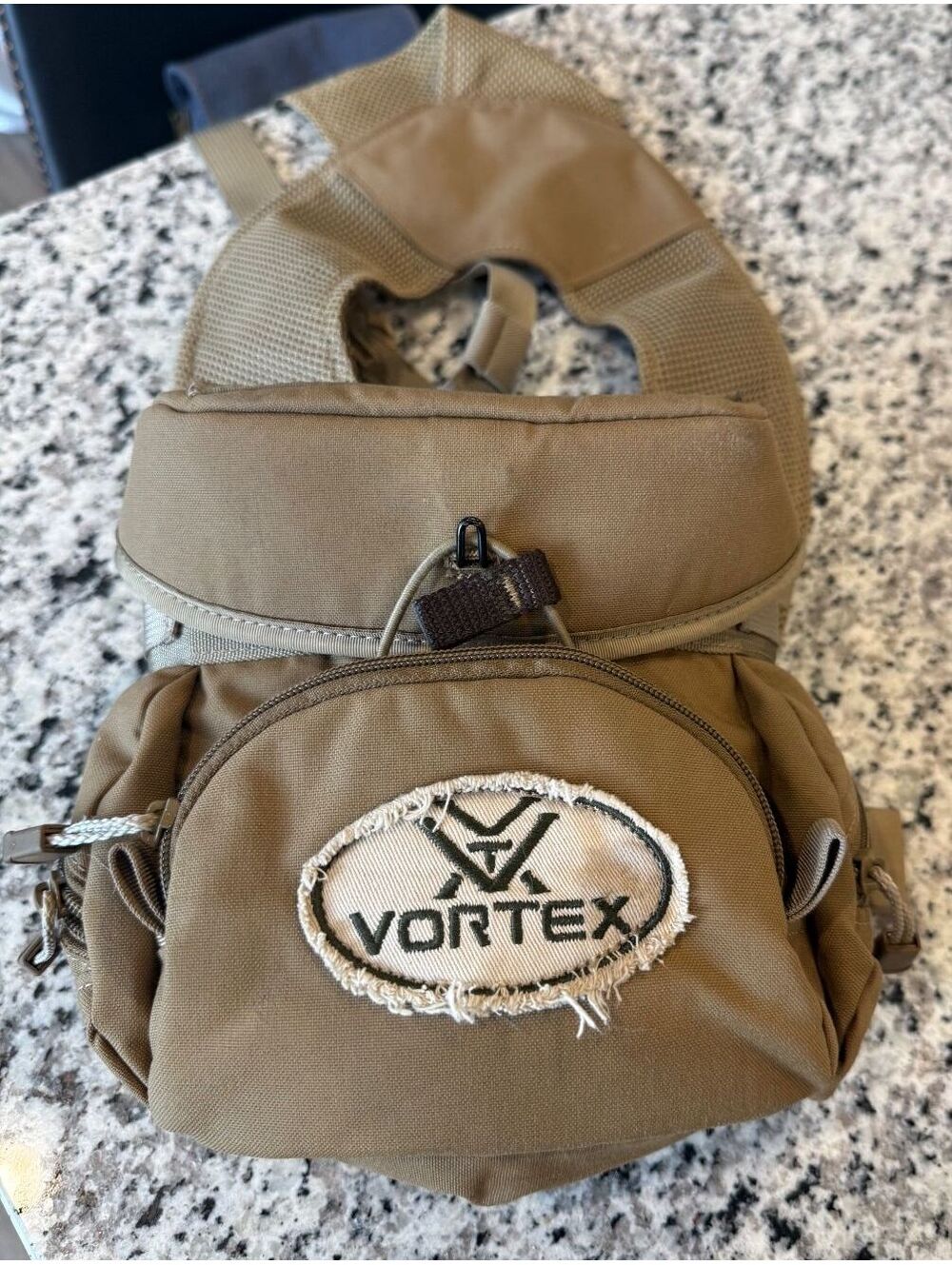 Vortex Optics Guide Binopack Binocular Chest Pack Harness Case Green